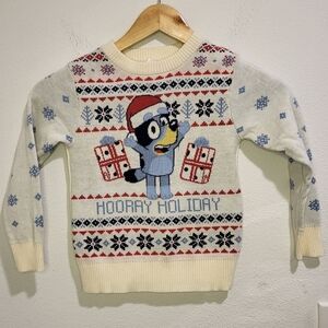 Bluey Holiday Sweater long sleeve cozy